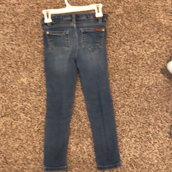 7 for all mankind girls skinny jeans - Picture 2 of 2